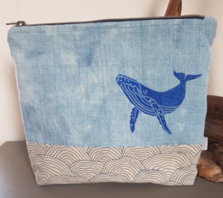 Kulturtasche Wal